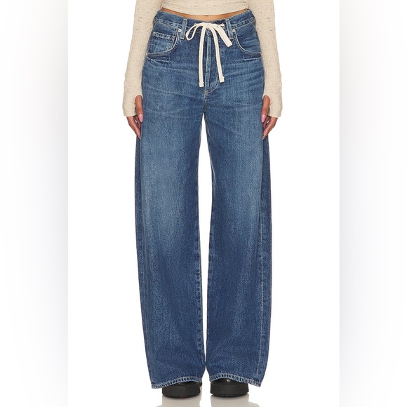 Citizens of Humanity Brynn Drawstring Trouser Jeans Size 27 - Picture 3 of 14